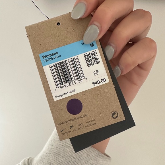 New Nike Alate Sports Bra Maroon Size M - Picture 5 of 5